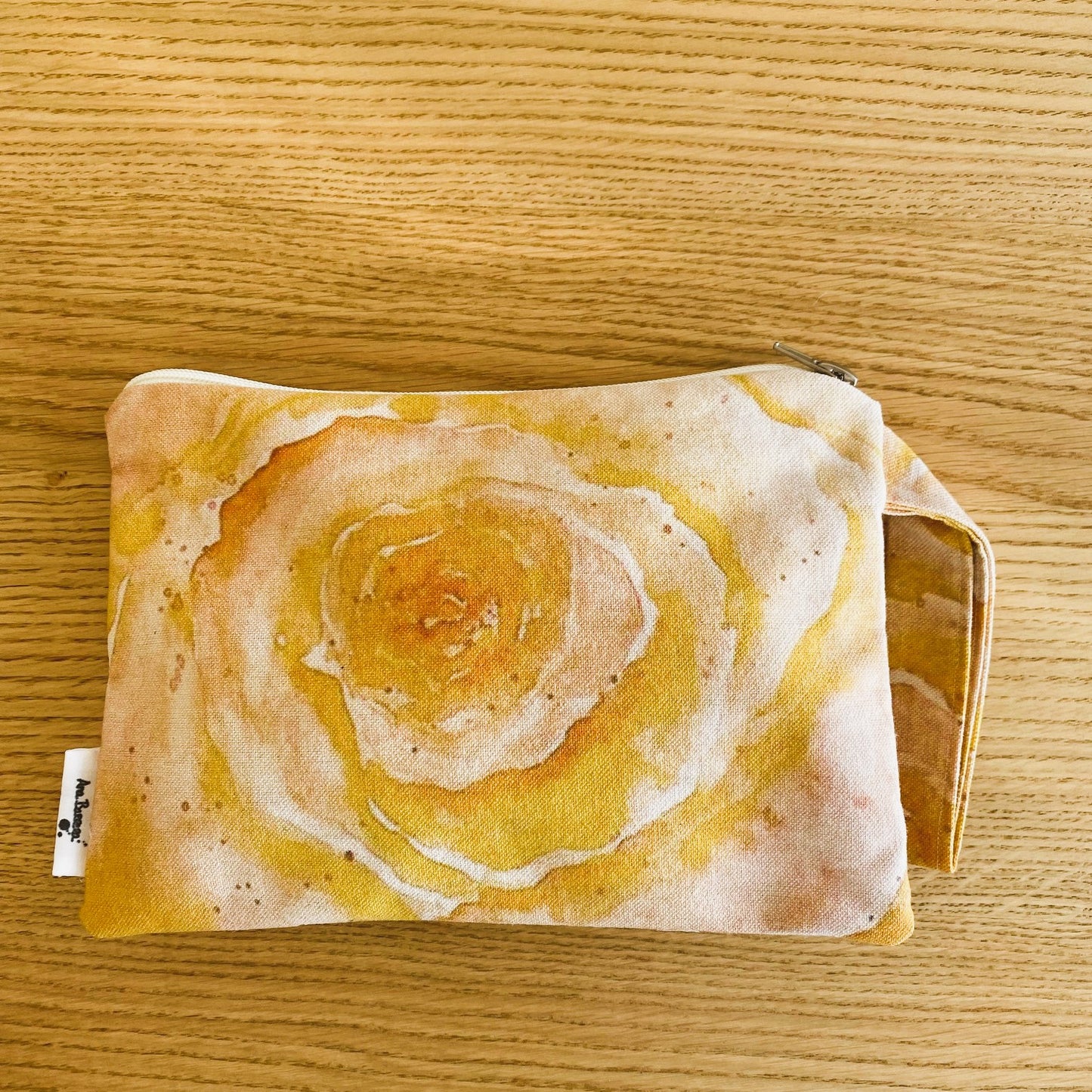 Bolso de mano Rosa amarilla